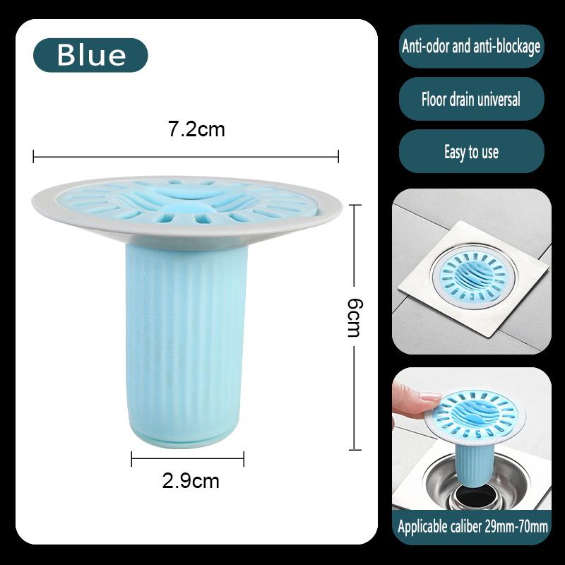 Hair Filter Sink Anti-blocking Strainer Bathtub Shower Floor Drain Stopper Kitchen Anti-odor Leaky Core Bathroom Accessories