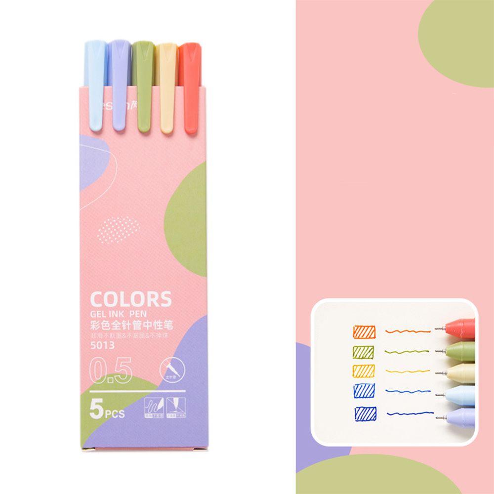 0.5mm Smooth Office Supplies Stationary Signing Pen Writing Gel Pen Marker pen Set Color pen