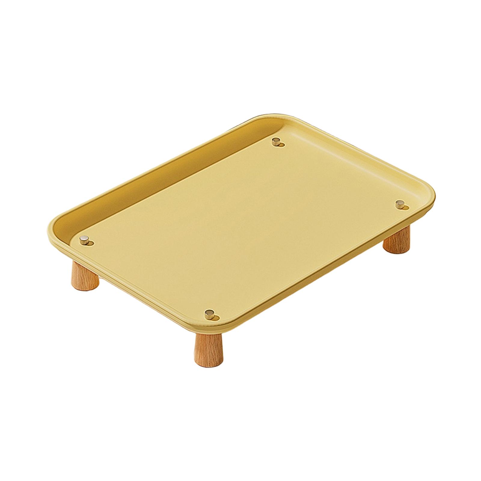 

Elevated Cat Bowl Feeder Stand Solid Wood Metal Pet Food and Water Holder Rack for Feeders for Cats Kitchen жёлтый