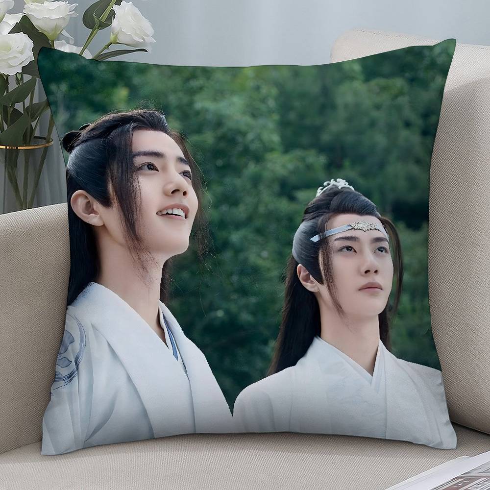 

W-Ван Ибо Наволочка Короткий Плюш Диван Декоративный Подарок Дом Двусторонняя Печать Подушка 12x12in 30x30cm