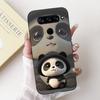 For LG V40 V50 ThinQ Case V50S ThinQ Cute Cartoon Cat Luxury Cool Shockproof Silicone Back Cover For LG V50S ThinQ 5G Phone Case