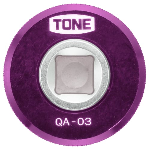 TONE Quick Adapter L-QA-03P Drive Angle 9.5mm (3/8") Pink