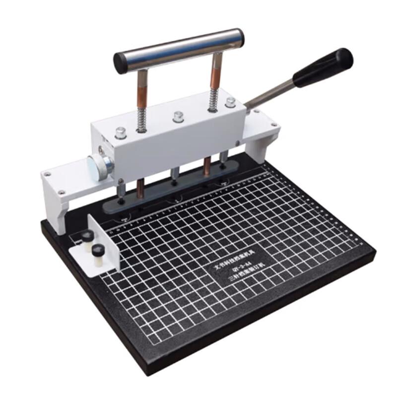Qiyan Three-Needle Manual Document Binding Machine CN Plug (adapter Included)