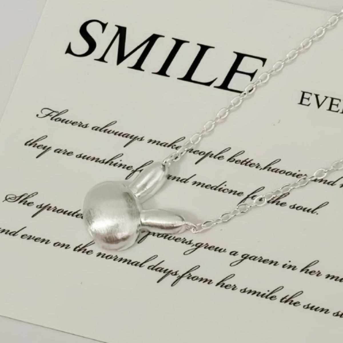 Korean Style Cute Rabbit Necklace - Women s Clavicle Chain