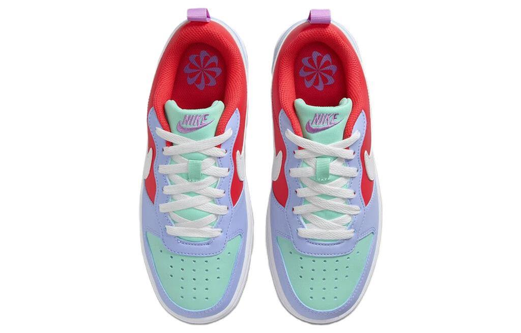 Nike Court Borough Low Cobalt Bliss Track Red GS DV5456-400