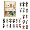 Animal Hospital Christmas 24piece Acrylic Blind Box Collection For Holiday Celebrations