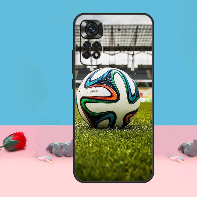 Football Soccer Cover For Xiaomi Redmi Note 12 10 11 13 14 Pro 11S 12S Case For Redmi 15C 13C 12C 10C 14C 15