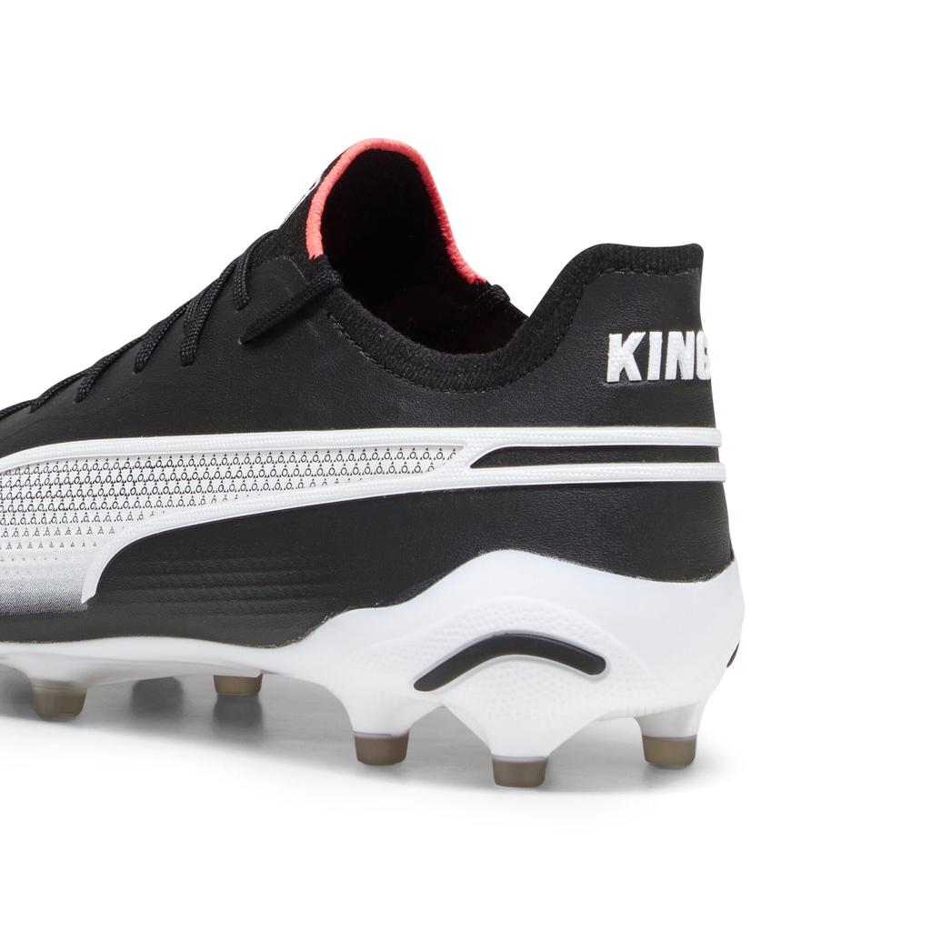 PUMA King Ultimate Soccer 23AH 01 Puma Size FG/AG (LONG PILE) Cleats, (107563-01), Black, 26.0cm