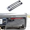 Carbon Fiber Look Rear Bumper Fog Cover Trims Accessories for 2014 2015 2016 2017 2018 2019 Chevrolet Corvette C7