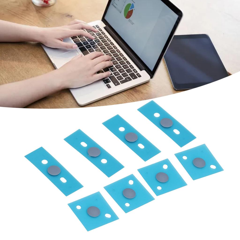 2 Sets Laptop Bottom Case Feet for Laptop 3 4 5 Generation Non Slip Support Laptop Feet Pads Laptop Feet Dot