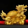 1 PC Brass Zhao Gongming ornaments living room Household Sacrifice office shop Desktop decoration Housewarming gift feng shui