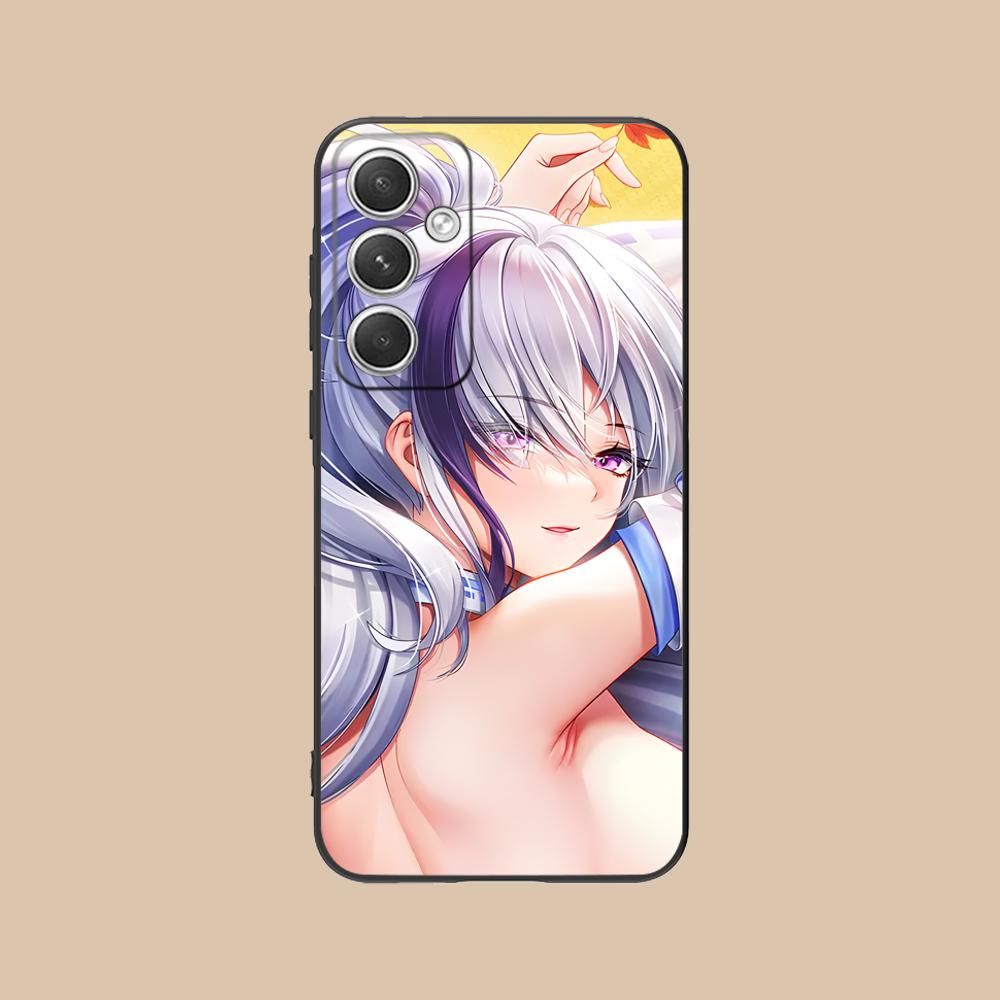 Azur Lane Unzen Matte TPU Mobile Phone Case for Samsung Galaxy S26 S25 S24 S23 S22 S21 S20 Note20 Plus FE Ultra Colorful Cover