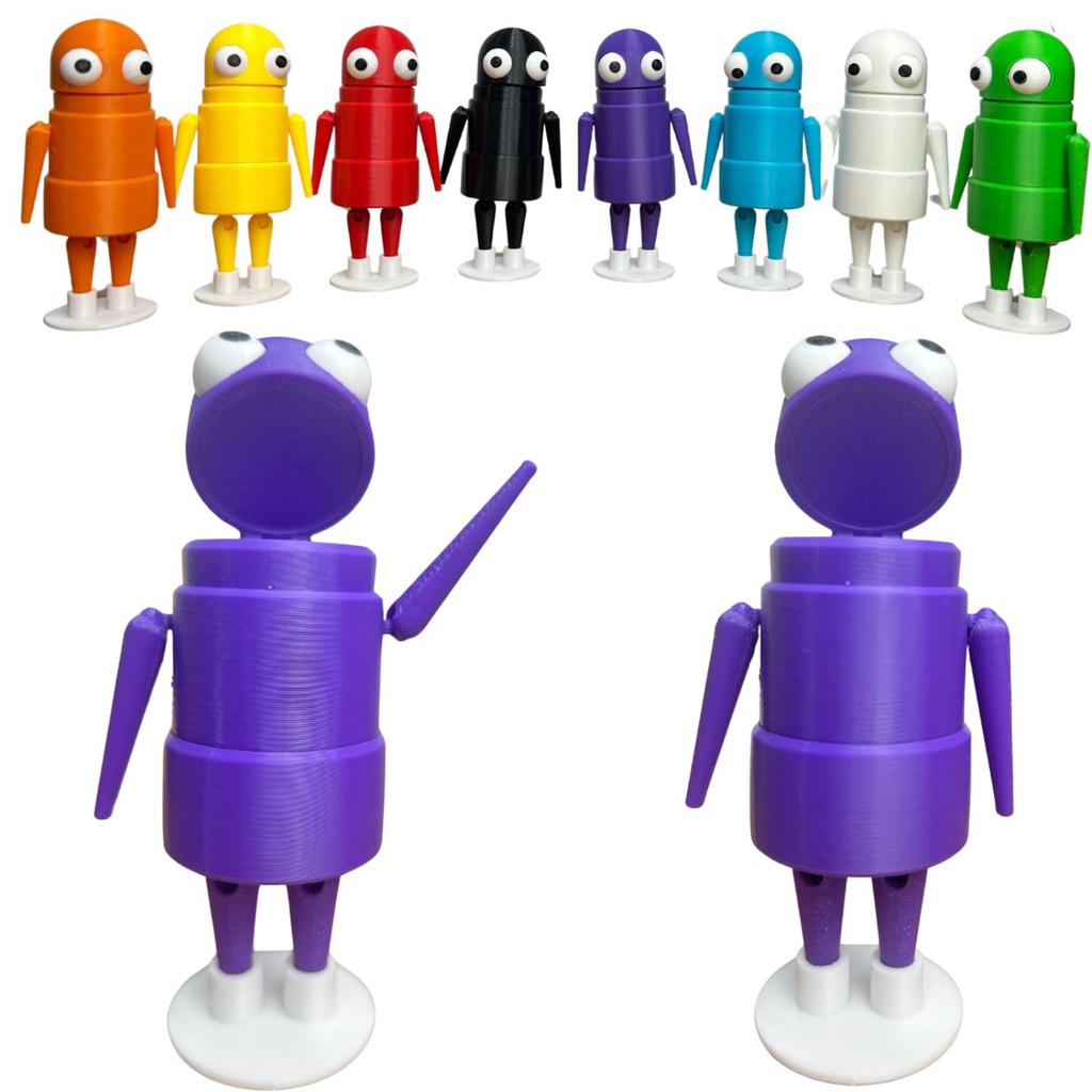 3D-gedruckte Charaktermodelle, Horror-Spiel, bewegliche Sammlermodelle, geeignet für Fan-Geschenke