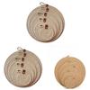 Round Jute Coaster Set With Waterproof Nonslip Design For Home Decor And Tea Cups