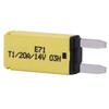 14V DC Automatic Reset Mini Circuit Breaker Blade Fuses for Car Truck Boat RV 20A Yellow