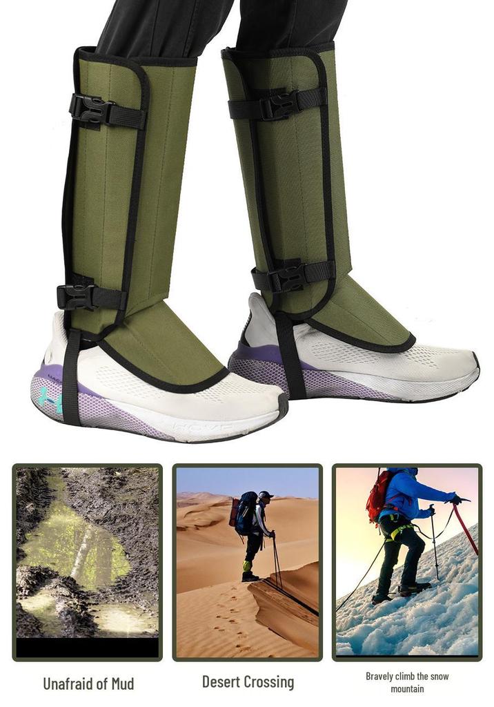 Outdoor Schlangenschutz & Wander-Knieschoner - Schnee-Gamaschen & Beinschützer