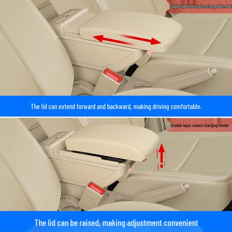 Wuling Rongguang EV 2026 Central Console Armrest Storage Box Accessories