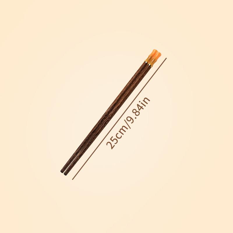 1Pair Chinese Chopsticks Wooden Sushi Sticks Japanese Chopstick Set Reusable Korean Food Chop Sticks Kitchen Wood Tableware 5