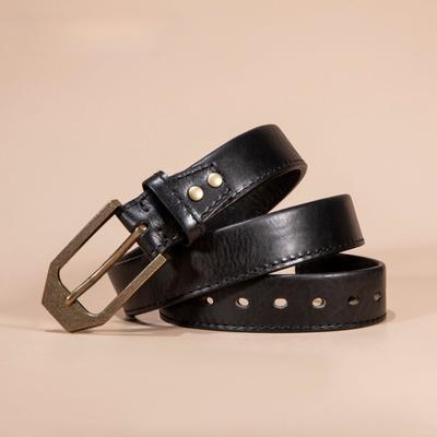 Thickened Leather Belt Fashion Casual Versatile Tough Guy Men's Belt