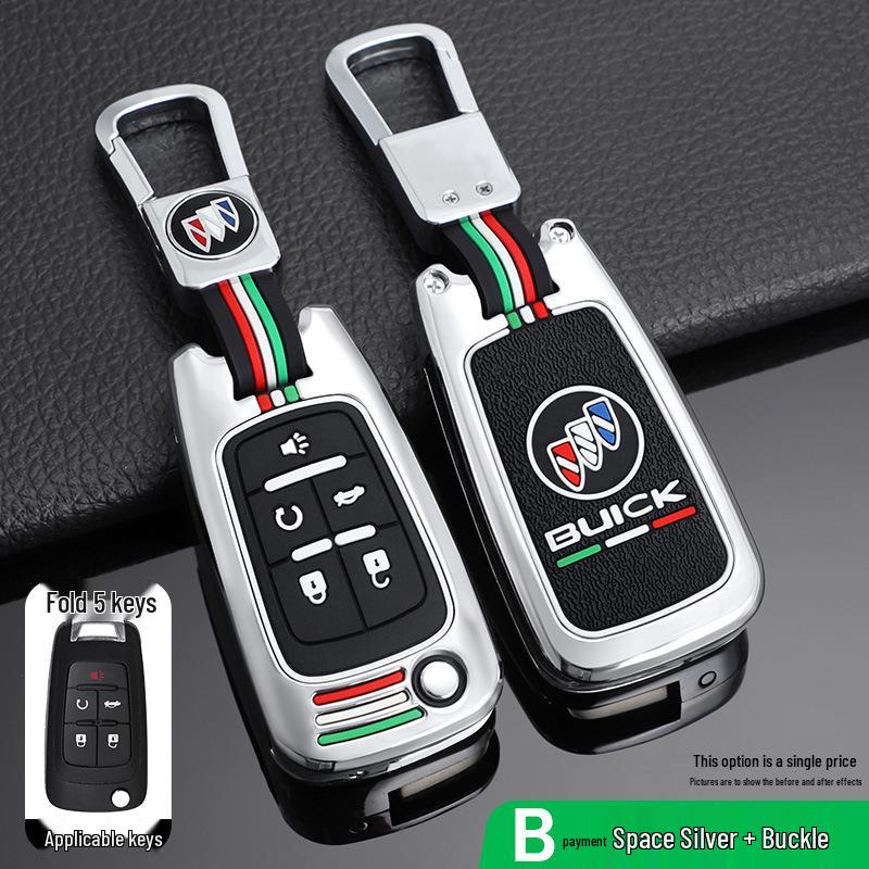 Buick Key Cover for 2021 Excelle GT, Old Regal, Encore, LaCrosse, GL8, and Verano Models