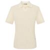 Baoxiniao Men's Short Sleeve Seagull Collar Knit Polo Shirt