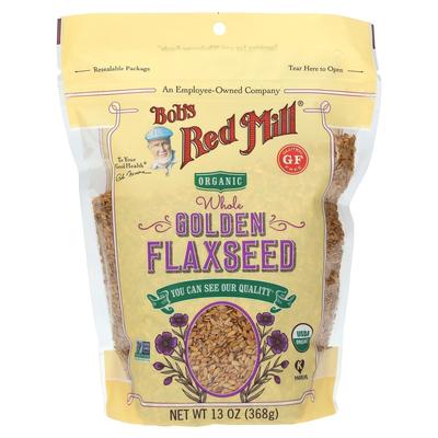 Bobs Red Mill Whole Golden Flaxseed 13 Oz (368 G)