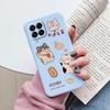 Cute Painted Case For Samsung Galaxy M33 M53 5G Soft Cover Cartoon Cat Sunflower TPU Funda For Samsung A17 A55 A56 Women Coque