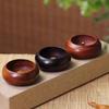 Handcrafted Wooden Incense Holder Solid Wood Bowl Shape Censer Stick Holder  Desktop Decor
