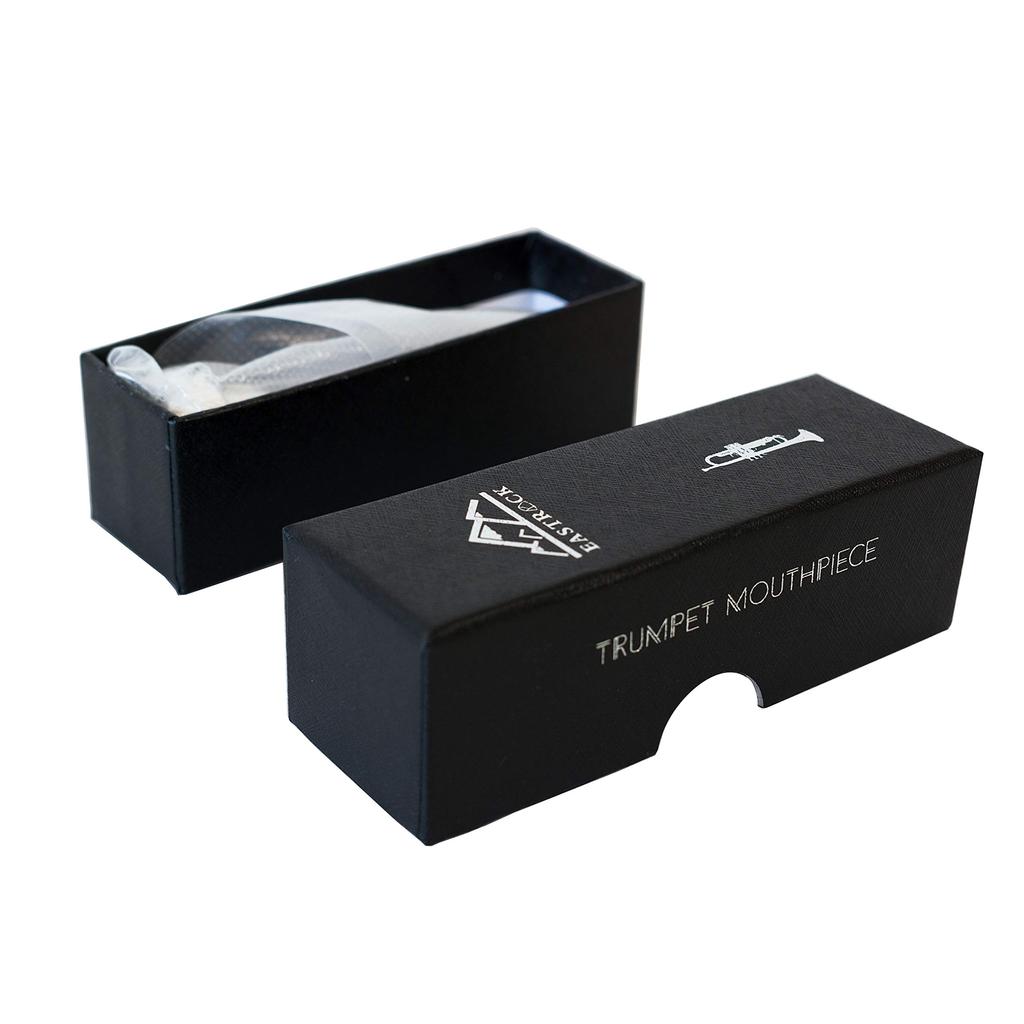 EASTROCK Trompetenmundstück 3C Versilbert Kugelform Vakuumverpackung