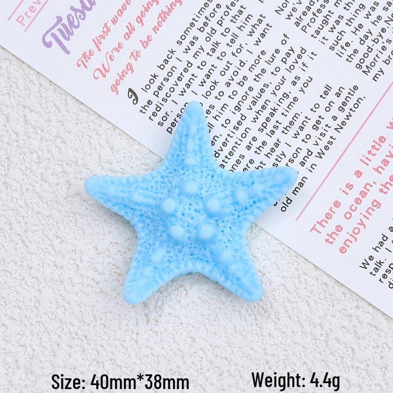Accesorii DIY din rășină cu stea de mare oceanică: Lipici, Husă de telefon, Coafură, Agrafă de păr, Cutie de depozitare, Petic pentru cataramă de pantof