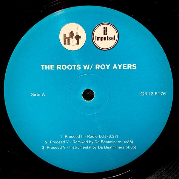 

12inch Record ROOTS W/ ROY AYERS - Proceed II GR125176 GRP Unkn US Rap & Hip-Hop/R&B Used