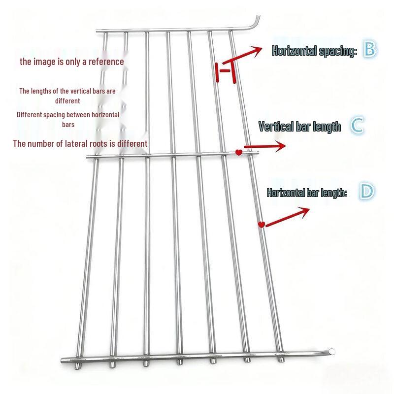 

Stainless Steel Rectangular BBQ Grill Net