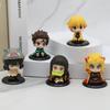 Q Posket Figure  Demon Slayer Mini Figurine 5Pcs 10Pcs 12Pcs 15Pcs Sets Kimetsu No Yaiba Small PVC Dolls Desktop Decora