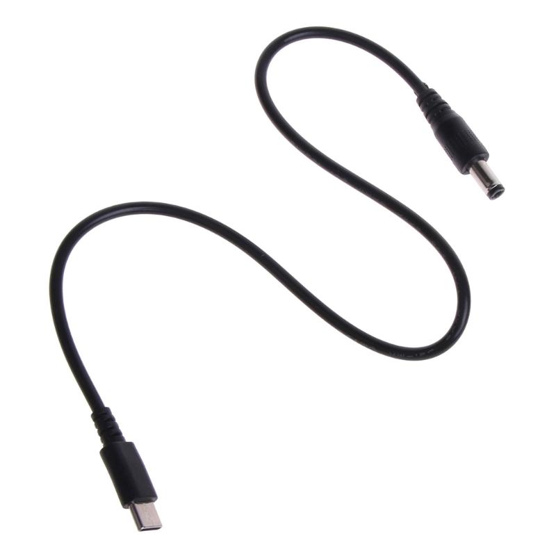USB Type C to DC5.5x2.1mm Power Cable for Routers, Cameras Fans USB 5V9V12V1.5A Input Type C 5V9V12V3A Input