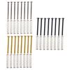 Tooyful 8 Pieces Metal Humbucker Double Coils Pickup Frame Clamp Screws + Springs for Electric Guitar Replacement Parts