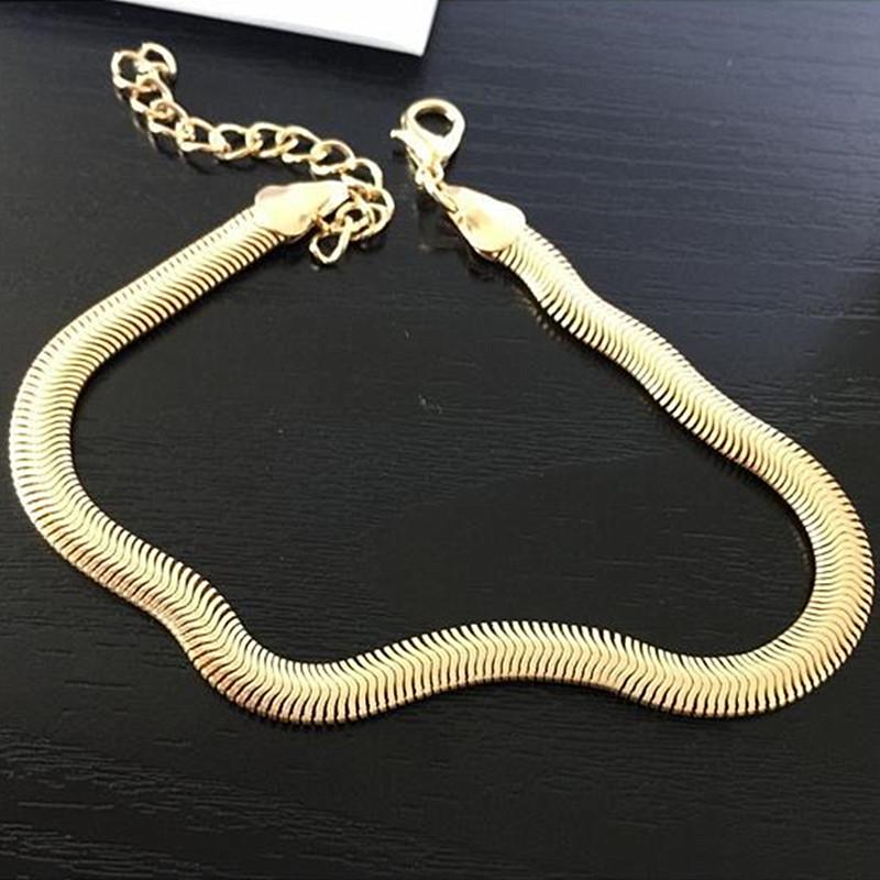 

Antique Punk Bracelets for Women Men Summer Bohemian Minimalist Zircon Fashion Personality Snake Chain Bracelet