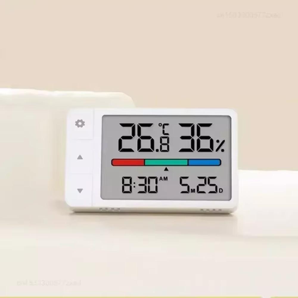Large Screen Thermohygrometer Intelligent Temperature Sensor Multifunctional Thermometer  Garden