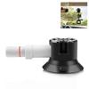   PU844B 3 Inch Suction Cup Mount Quick Release Aluminum Alloy 30kg Horizontal Suction Force with 1Celsius4 Inch & 3Celsius8 Inch Screw Holes
