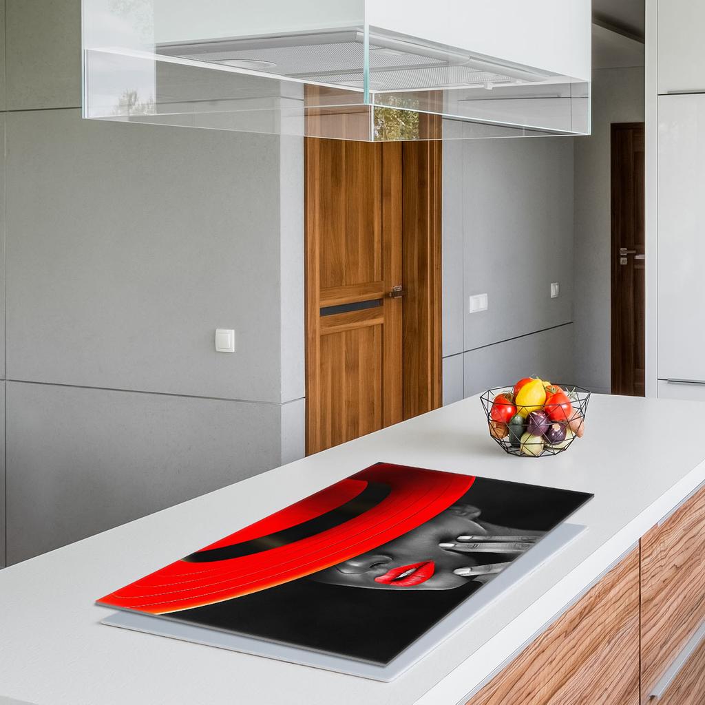 Glass Hob Protector 90x52 Woman