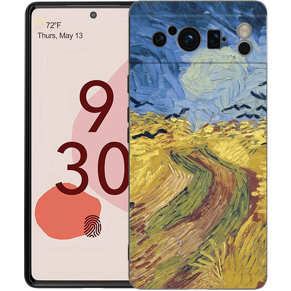 

Чехол для телефона Claude Monet Impressionist Arts для Google Pixel 8 A 7 6 Pro 6A 5G, черный, мягкий, противоударный, задняя крышка из ТПУ Pixel 8 Pro