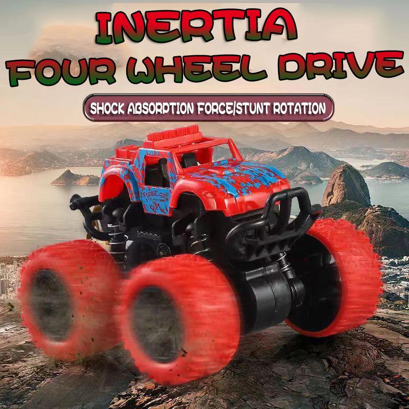 Inertial Off-Road Fahrzeug Spielzeug Super Sturzfest Kletterauto Modellauto Kinder Allradantrieb Spielzeug 360 Grad Drehung