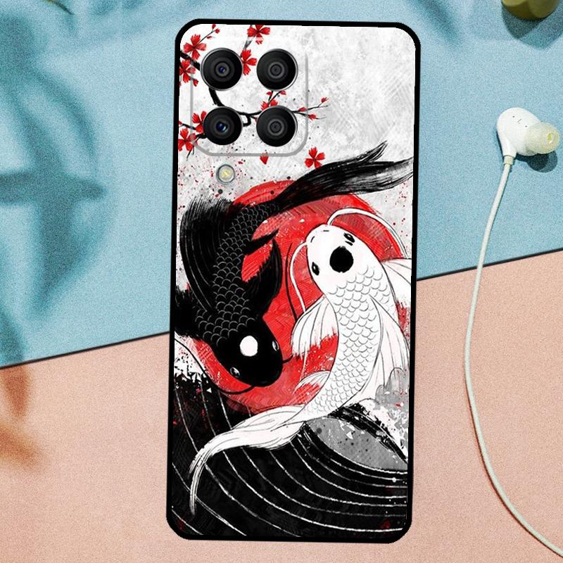

Koi Carp Fish Yin Yang For Samsung Galaxy M14 M34 M54 M20 M06 M16 M12 M13 M15 M35 M55 M33 M53 M21 M31 M32 M52 Case Samsung M52 5G