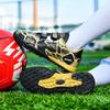 Foreign Trade Children's Football Shoes Velcro Men's and Women's Sports Football Shoes Broken Nails Student Football Game Training Shoes