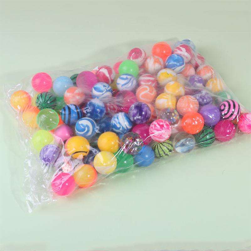 10/20/30 Stück Mini Hüpfball Kinder Indoor Outdoor Elastische Sprungbälle Spielzeug Schwimmender Ball Ei Verdrehmaschine Spielzeug für Kinder TMZ
