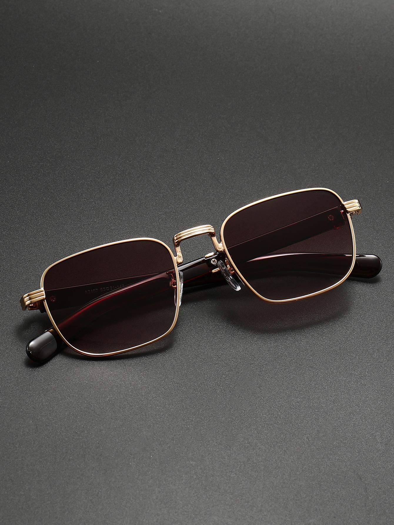 

Unisex High-Quality Retro European Fashion Glasses Square Frame for Daily Wear Street Photography And Driving
