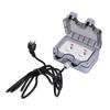 Outdoor Socket Dual European Power Outlet IP66 Waterproof Wall Receptacle  16A