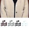 10 Pairs of Magnetic Button Fasteners Snaps Sewing Pants Closure for Bag DIY