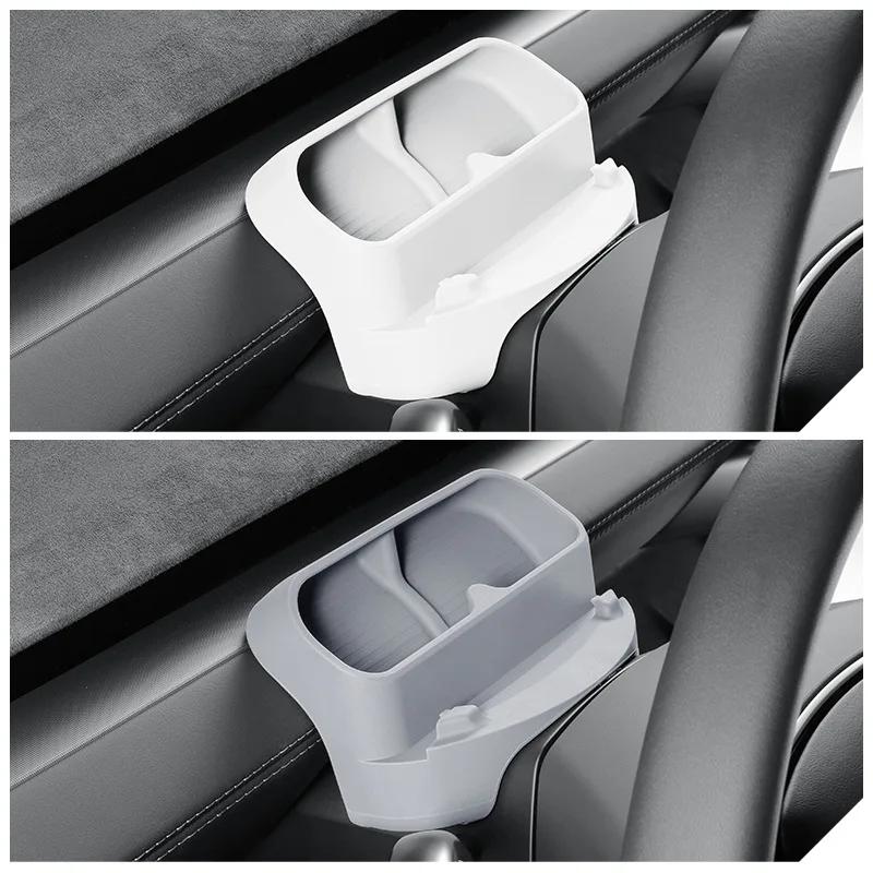 Car Sticker For Tesla Model Y Juniper 2025 Steering Wheel Glasses Storage Box Car Storage Box Interior Accessories Tools Car Sti