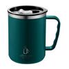 500ml Stainless Steel Coffee Cup Vacuum Insulated Coffee Cup With Handle Heat-resistant Drinkware Double Layers Milk Cup Mug