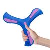 Boomerang Three-Leaf Soft Rubber Children's Flying Disc, Durable Outdoor Toy for Boys & Girls.